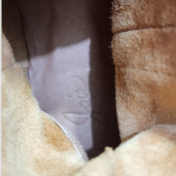 Joie Pinyon Western Boho Suede Pull On Ankle Booties - Picture 9 of 15